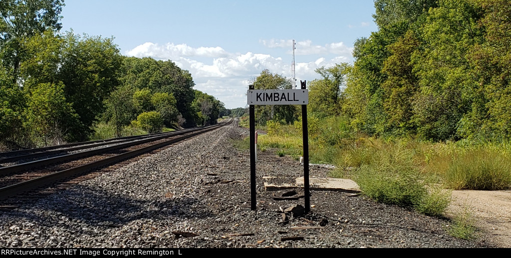 Kimball Station Sign